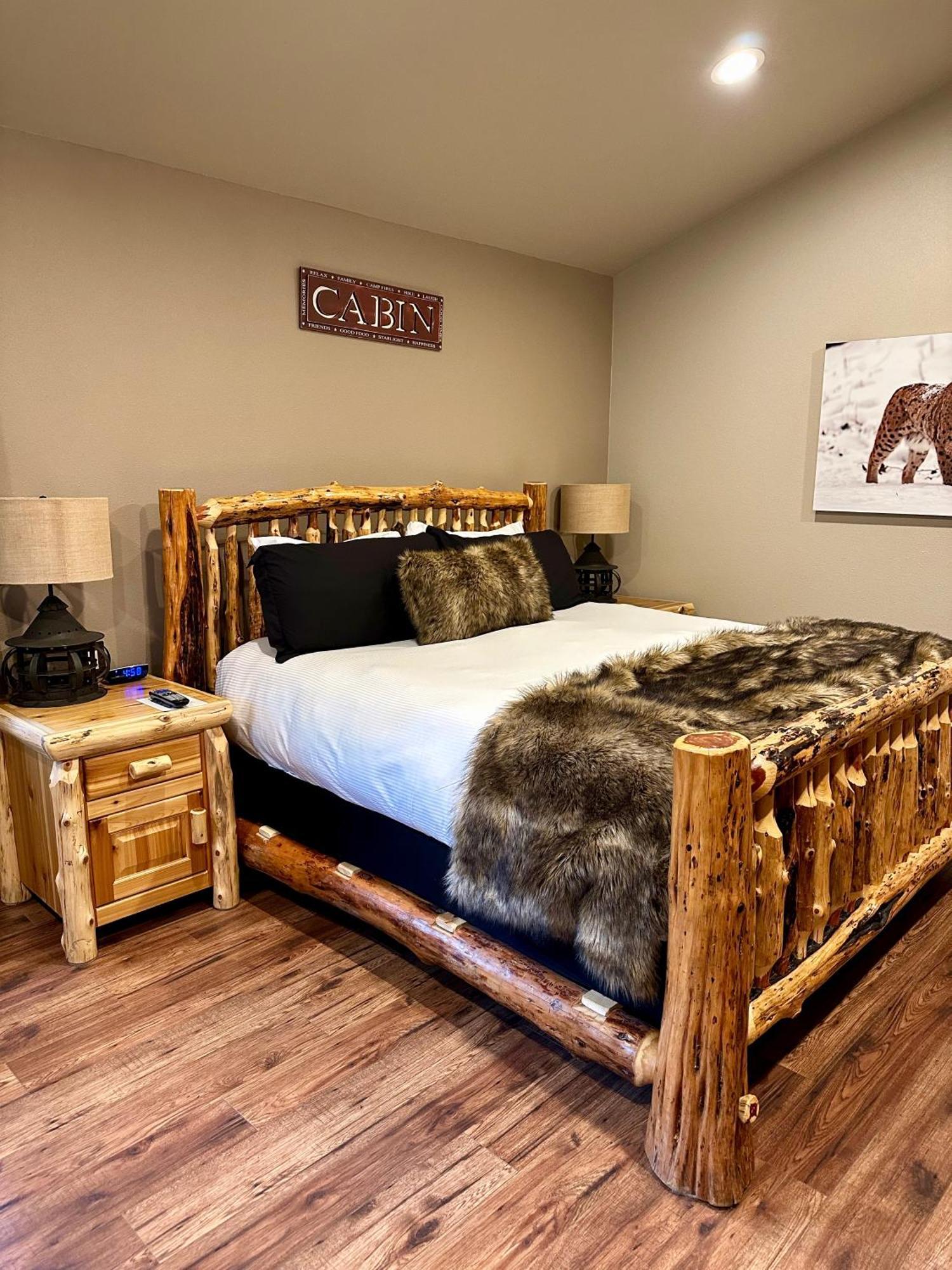 Summit Lake Lodge Ngoại thất bức ảnh