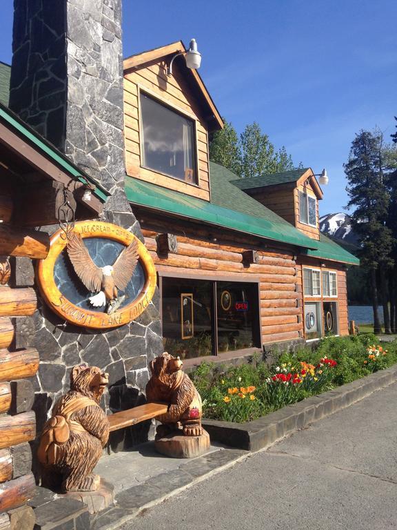 Summit Lake Lodge Ngoại thất bức ảnh