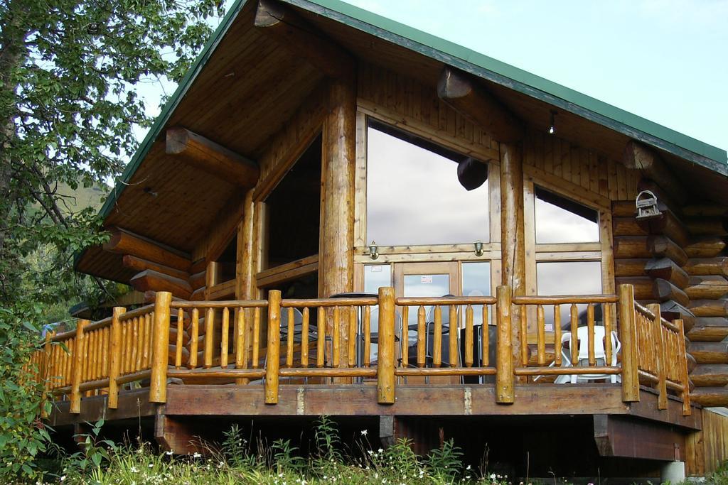 Summit Lake Lodge Ngoại thất bức ảnh